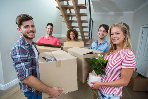 House move loading and furniture transport by van