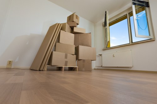 Flat move with stairs and access challenges in Streatham