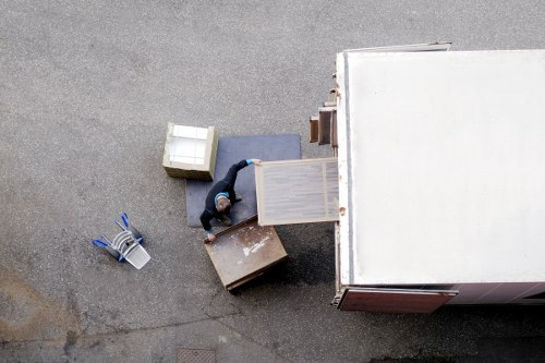 Professional team planning a Streatham removals job