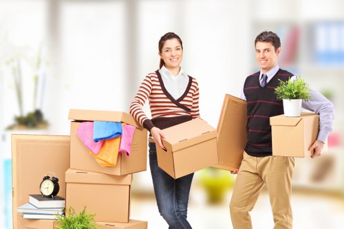 Careful loading and furniture handling for a house move in Streatham